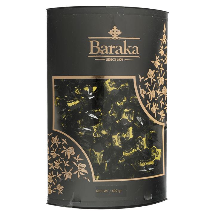 فرآورده کاکائویی مغز دار تیره باراکا مقدار 500 گرم Baraka Compound Chocolate Dark 500gr